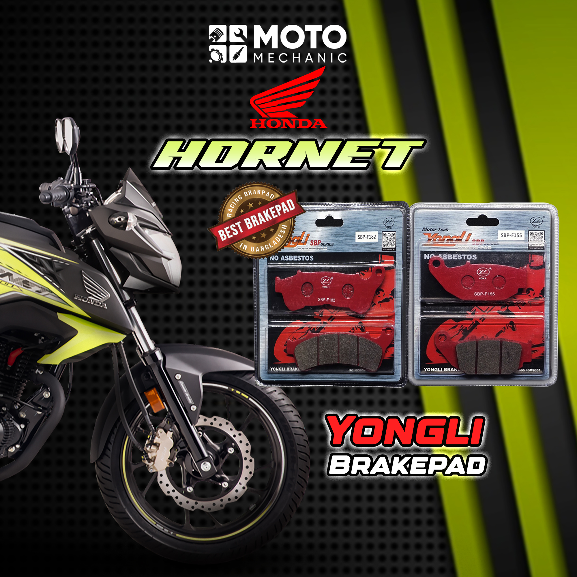 hornet brakpad